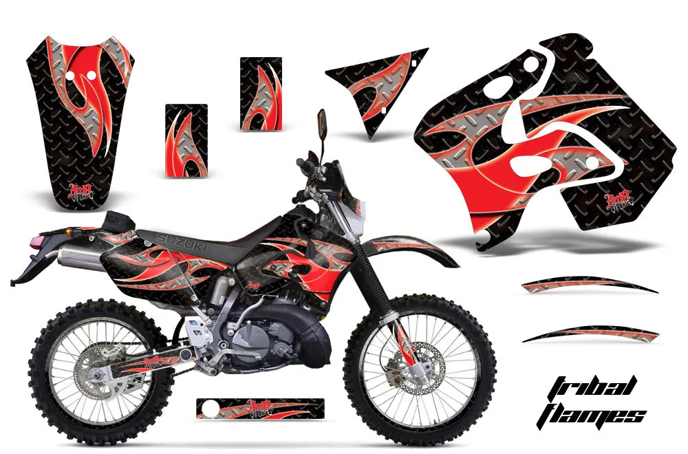Suzuki RMX 250 S Dirt Bike Custom Graphic Kit - 1996-1998