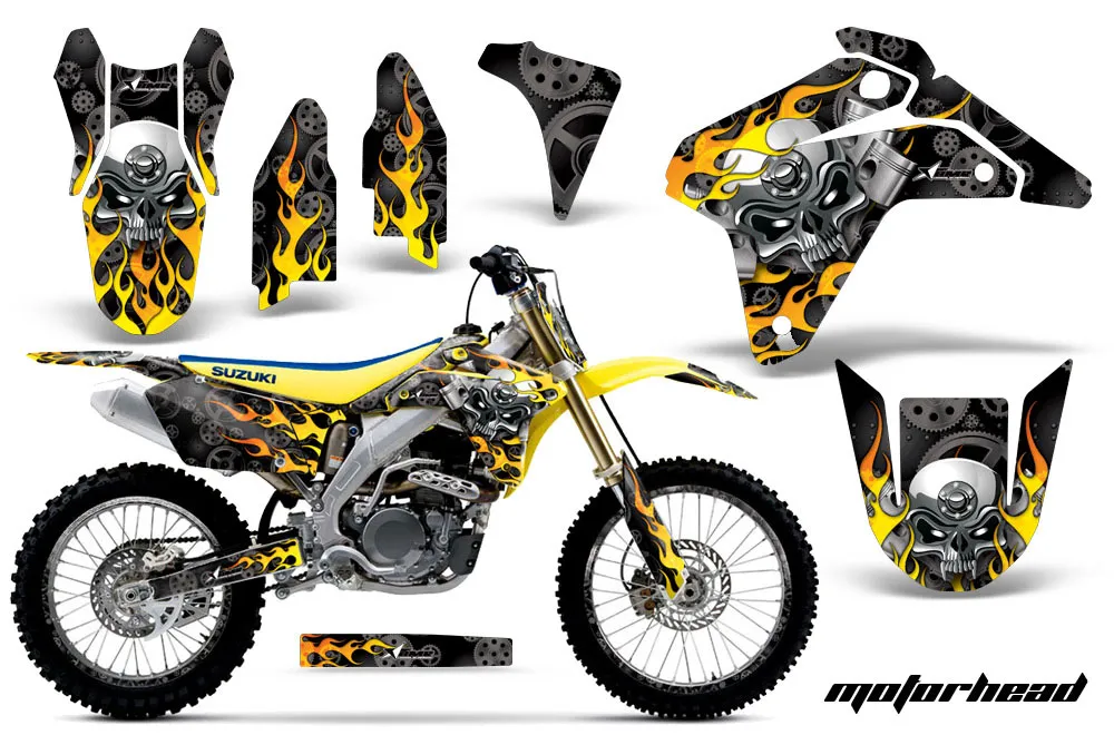 Suzuki RMZ 450 Dirt Bike Custom Graphic Kit - 2005-2006
