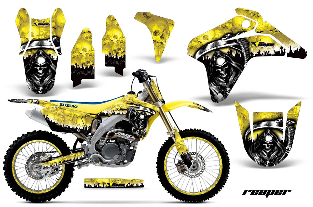 Suzuki RMZ 450 Dirt Bike Custom Graphic Kit - 2005-2006