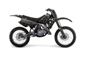 Suzuki RM 250 Dirt Bike Graphic Kit - 1989-1992 Reaper Black