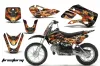 Suzuki DRZ 110 Dirt Bike Custom Graphic Kit - All Years