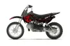 Suzuki DRZ 110 Dirt Bike Graphic Kit - All Years Silver Star - Reloaded Red