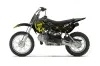 Suzuki DRZ 110 Dirt Bike Graphic Kit - All Years Silver Star - Reloaded Yellow