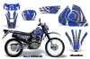 Suzuki DRZ 200 SE Dirt Bike Graphic Kit - 1996-2009 Deaden Blue