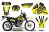 Suzuki DRZ 200 SE Dirt Bike Graphic Kit - 1996-2009 Nuke Yellow