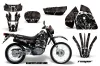 Suzuki DRZ 200 SE Dirt Bike Graphic Kit - 1996-2009 Reaper Black