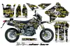 Suzuki DRZ 400 S Metal Tank Dirt Bike Custom Graphic Kit - 2000-2023