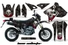 Suzuki DRZ 400 S Metal Tank Dirt Bike Graphic Kit - 2000-2023 Bone Collector Black