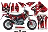 Suzuki DRZ 400 S Metal Tank Dirt Bike Graphic Kit - 2000-2023 NorthStar Red