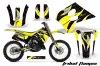 Suzuki RM 125 Dirt Bike Custom Graphic Kit - 1993-1995