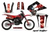 Suzuki RM 125 Dirt Bike Custom Graphic Kit - 1993-1995