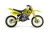 Suzuki RM 125 Dirt Bike Graphic Kit - 1992 Factory Race Yellow