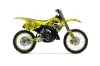 Suzuki RM 250 Dirt Bike Graphic Kit - 1993-1995 Motorhead Yellow