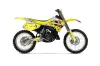 Suzuki RM 250 Dirt Bike Graphic Kit - 1993-1995 T Bomber Yellow
