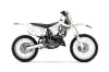 Suzuki RM 250 Dirt Bike Graphic Kit - 2001-2009 Silver Star - Reloaded White