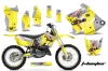 Suzuki RM 250 Dirt Bike Graphic Kit - 2001-2009 T Bomber Yellow