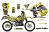 Suzuki RMX 250 S Dirt Bike Custom Graphic Kit - 1996-1998