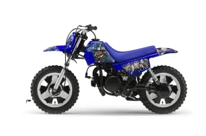 Yamaha PW80 Dirt Bike Graphic Kit - 1996-2006 Mad Hatter Blue