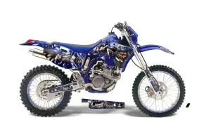Yamaha WR426F Dirt Bike Graphic Kit - 1998-1999 Mad Hatter Blue