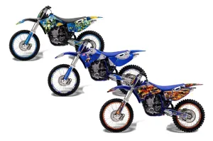 Yamaha YZ250 4 Stroke Dirt Bike Custom Graphic Kit - 1989-2002
