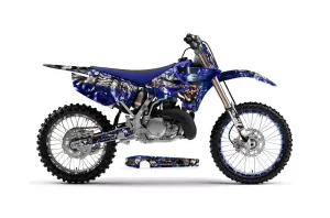 Yamaha YZ250 Dirt Bike Graphic Kit - 2002-2015 Mad Hatter Blue