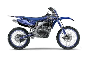 Yamaha YZ250 F 4 Stroke Dirt Bike Graphic Kit - 2010-2013 Reaper Blue