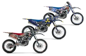 Yamaha YZ450 F Dirt Bike Custom Graphic Kit - 2014-2017