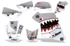 Yamaha PW50 Dirt Bike Custom Graphic Kit - 1990-2022