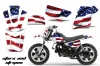Yamaha PW80 Dirt Bike Custom Graphic Kit - 1996-2006