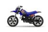 Yamaha PW80 Dirt Bike Graphic Kit - 1996-2006 Ed Hardy - Pirates Blue