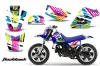 Yamaha PW80 Dirt Bike Graphic Kit - 1996-2006 Flashback