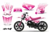 Yamaha PW80 Dirt Bike Graphic Kit - 1996-2006 Starlett Pink