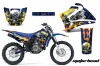 Yamaha TTR125 Dirt Bike Graphic Kit - 2000-2007 Motorhead Blue