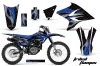 Yamaha TTR230 Dirt Bike Graphic Kit - 2005-2023 Tribal Flames Blue