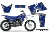 Yamaha TTR50 Dirt Bike Graphic Kit - 2006-2018 Camoplate Blue