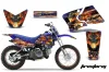 Yamaha TTR50 Dirt Bike Graphic Kit - 2006-2018 Firestorm Blue