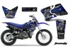 Yamaha TTR90 Dirt Bike Graphic Kit - 2000-2007 Toxicity Blue