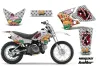 Yamaha TTR90 Dirt Bike Graphic Kit - 2000-2007 Vegas Baller White