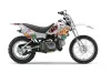 Yamaha TTR90 Dirt Bike Graphic Kit - 2000-2007 Vegas Baller White