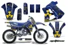 Yamaha WR 250Z Dirt Bike Graphic Kit - 1991-1993 Meltdown Blue