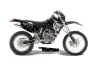 Yamaha WR250 Dirt Bike Graphic Kit - 1998-2002 Silver Star - Reloaded White