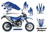 Yamaha WR250 R/X Dirt Bike Custom Graphic Kit - 2007-2020