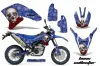 Yamaha WR250 R/X Dirt Bike Graphic Kit - 2007-2020 Bone Collector Blue