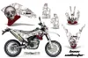 Yamaha WR250 R/X Dirt Bike Graphic Kit - 2007-2020 Bone Collector White