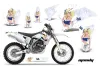 Yamaha WR250F Dirt Bike Custom Graphic Kit - 2007-2014