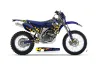 Yamaha WR250F Dirt Bike Graphic Kit - 2007-2014 Motorhead Blue