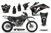 Yamaha WR250F Dirt Bike Graphic Kit - 2007-2014 Reaper Black