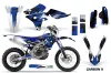 Yamaha WR250F / WR450F Dirt Bike Graphic Kit - 2015-2018 Carbon X Blue