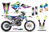 Yamaha WR250F / WR450F Dirt Bike Graphic Kit - 2015-2018 Flashback Yellow