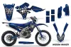 Yamaha WR250F / WR450F Dirt Bike Graphic Kit - 2015-2018 Widow Maker Blue